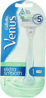 Gillette Venus Sensitive Extra Smooth Apparaat incl 1 Mesje Gillette Venus Sensitive Extra Smooth Apparaat incl 1 Mesje