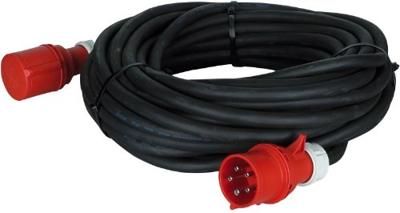 Showtec 32A krachtstroomkabel 5x6mm 25 meter