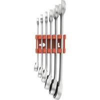 TOOLCRAFT 824124 Steek-ringratelsleutelset 6-delig Sleutelbreedte (metrisch) 8 - 19 mm - thumbnail