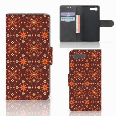 Sony Xperia X Compact | Telefoon Hoesje | Batik Brown