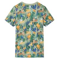 Kindershirt met korte mouwen 104 meerkleurig - thumbnail
