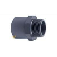 Aquaforte Puntstuk Buitendraad 40/50mm x 1½" - PVC voor Efficiënte Vijverinstallatie - thumbnail