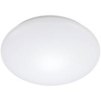 LED Plafondlamp met Bewegingssensor - Strum - 18W - Opbouw Rond - Natuurlijk Wit 4200K - 360° - Mat Wit - Aluminium - thumbnail