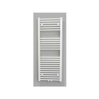 Radiator Sanicare Middenaansluiting Recht 864 Watt Inclusief Ophanging 160x45 cm Wit - thumbnail