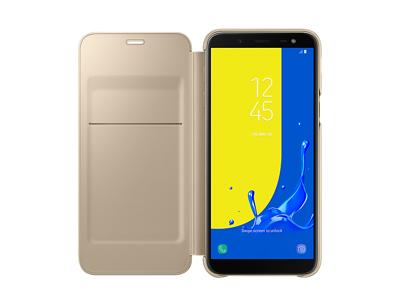 Galaxy J6 (2018) Wallet Cover goud EF-WJ600CFEGWW