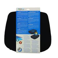 Cuscino per sedile comfort in gel - KINE TRAVEL - 169842 - Nero e blu - thumbnail