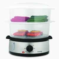 H.Koenig VAP10 stomerkoker 3 mand(en) Vrijstaand 800 W Zwart, Roestvrijstaal - thumbnail