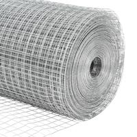 Gelaste draadhek Zilver 1.5 x 50 m Staal - thumbnail