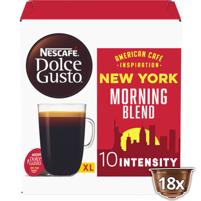 Dolce Gusto - New York Morning blend - 3x 18 Capsules