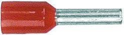 HERTH+BUSS Wire end ferrule isol.1,5 red