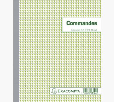 Exacompta bestellingen, ft 21 x 18 cm, dupli, franstalig Exacompta bestellingen, ft 21 x 18 cm, dupli, franstalig