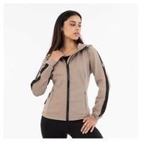 Anky Hooded Tech Jacket ATC251101 taupe maat:s - thumbnail