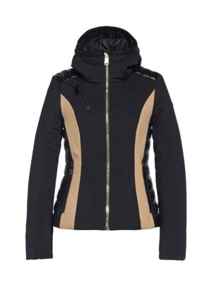 Goldbergh Classy Dames Wintersportjas Black/Latte 42 Goldbergh Classy Dames Wintersportjas Black/Latte 42
