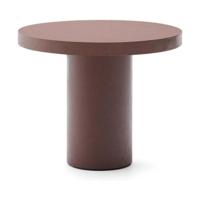 Kave Home Aiguablava tuintafel Ø90 cm cement Terracotta - thumbnail