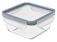 Rotho Clic & Lock Koelkast Bewaardoos 0.75L Horizon Blauw/Transparant/Glas - thumbnail