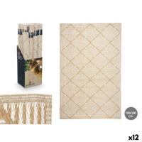 Tapijt GiftDecor EXAG-1005 Wit Beige Polypropyleen 120 x 180 cm (12 Stuks) - thumbnail
