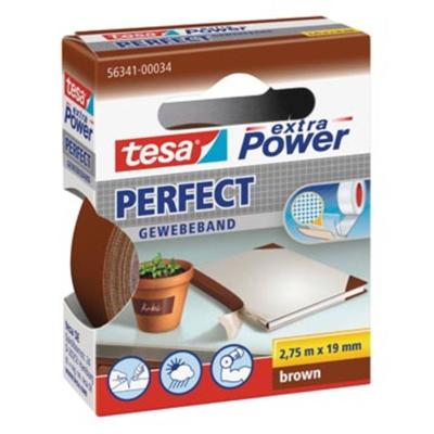 Tesa extra Power Perfect, ft 19 mm x 2,75 m, bruin Tesa extra Power Perfect, ft 19 mm x 2,75 m, bruin