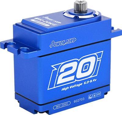Power HD WH-20KG Waterproof servo met metalen tandwielen (aluminium behuizing) Power HD WH-20KG Waterproof servo met metalen tandwielen (aluminium behuizing)