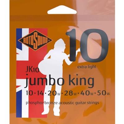 Rotosound JK10 Jumbo King set westerngitaarsnaren 010 - 050