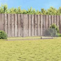 Kippenhok Zilver 430 x 100 x 85 cm Gegalvaniseerd staal - thumbnail