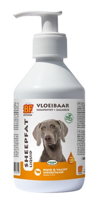 BIOFOOD VLOEIBAAR SCHAPENVET MET ZALMOLIE 250 ML