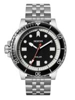 Nixon A1402-5233 Zwart Zilverkleurig Heren horloge - thumbnail