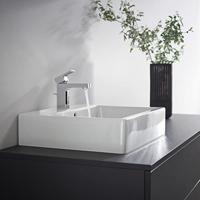 Hansgrohe Wastafelmengkraan Vernis Shape Eengreeps 100 Met Trekwaste CoolStart Chroom - thumbnail