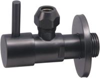 Wiesbaden Hoekstopkraan Xellanz Minimal 1/2 x 3/8 Of Knel 10 mm Gunmetal - thumbnail