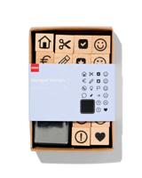 HEMA Stempelset iconen 21-delig - thumbnail