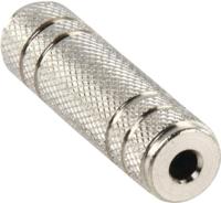 Jack 3.5 mm koppelstuk, metaal - thumbnail