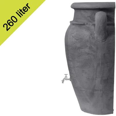 Garantia wand regenton amphora antraciet 260 liter