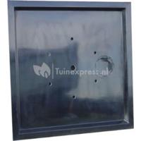 Afdekplaat polyester voor fonteinvijver vierkant 70 x 70 cm - thumbnail