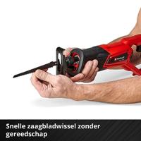 Einhell Power X-Change TE-AP 18 Li - Solo Accu-reciprozaag 4326300 Zonder accu 18 V - thumbnail