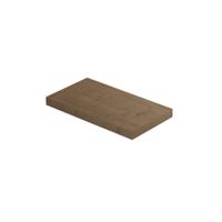 INK - Play Fontein Planchet met Blinde Bevestiging Vierkant in Echt Hout Fineer - 400x220x32 mm - Ash Grey Fineer - thumbnail