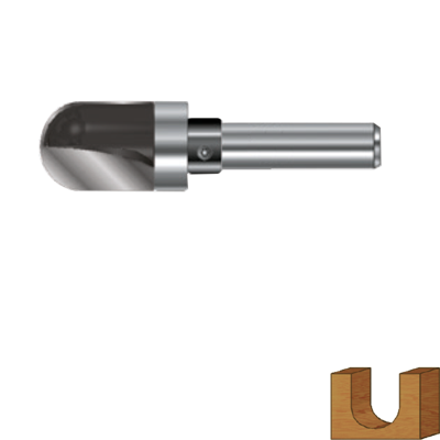 Rotec HM Dakgootfrees | lager | GOLD-LINE | ø12 | R=6 | d2=8 - 271.24.0600