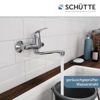 Schutte ORAZI ééngreepsmengkraan keuken | wandmontage | chroom
 - 36760 - 36760 - thumbnail