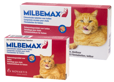 Milbemax Ontworming Tabletten Grote Kat 2 - 12 kg Milbemax Ontworming Tabletten Grote Kat 2 - 12 kg
