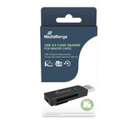 MediaRange MRCS507 geheugenkaartlezer Intern USB 3.0 Zwart - thumbnail