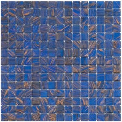 Mozaiek Amsterdam Goud Midden Blauw 2,0x2,0