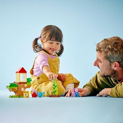 LEGO Duplo 10431 peppa big tuin en boomhut - thumbnail