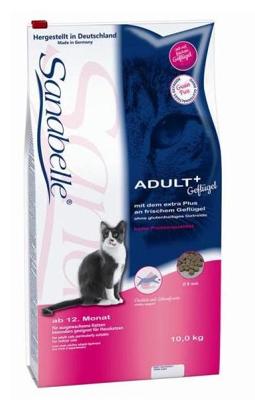 Sanabelle Adult met gevogelte | Droogvoer voor volwassen katten (vanaf 12 maanden) | 6 x 400 g