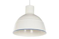 Plafondlamp Home ESPRIT Blauw Wit Metaal 50 W 32,5 x 32,5 x 30 cm - thumbnail