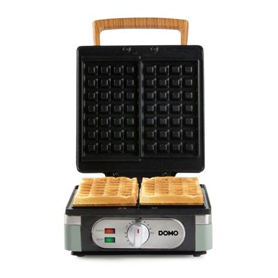 DOMO WAFFELMAKER Wafelijzer Saliegroen - thumbnail