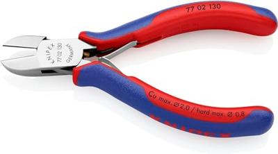Knipex 77 02 130 Zijkniptang Elektronica en fijnmechanica Met facet 130 mm