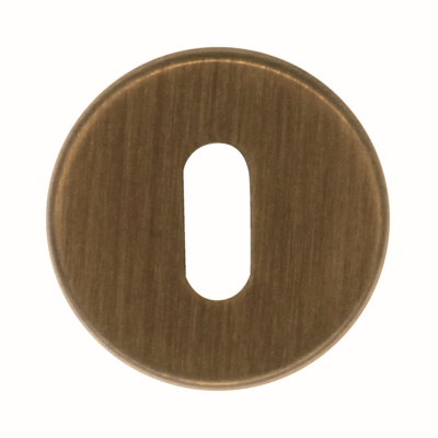 HDD Pro Sleutelplaatje Rond Klikrozas 45 Mm Brons HDD Pro Sleutelplaatje Rond Klikrozas 45 Mm Brons