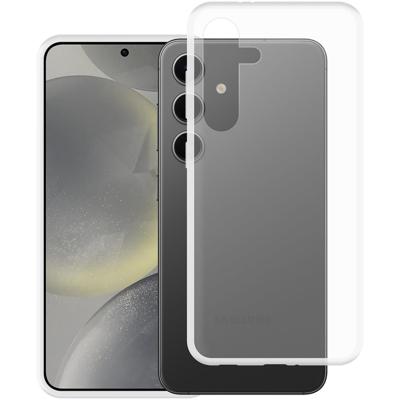 Just in Case Soft TPU Case voor Samsung S24 Telefoonhoesje Transparant