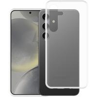 Just in Case Soft TPU Case voor Samsung S24 Telefoonhoesje Transparant - thumbnail