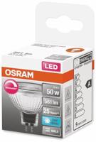 OSRAM HOMELIGHTING 4058075433748 LED-lamp Energielabel F (A - G) GU5.3 Reflector 6.8 W = 50 W Koudwit (Ø x l) 50 mm x 44 mm 1 stuk(s) - thumbnail