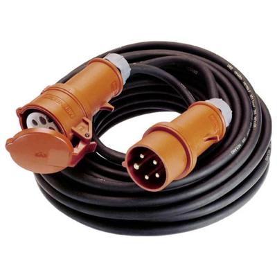 Schwabe CEE Verlengkabel Neopreen 400V H07RN-F 5x2.5 32A 25m