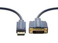 Clicktronic DisplayPort/DVI-D adapterkabel/Full HD 1080p (60 Hz) / DisplayPort Stekker > DVI-D stekker Dual-Link (24+1 pin) / monitorkabel met vergulde stekkers / 2 meter - thumbnail